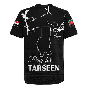 Pray for Tarseen Rugby Jersey Sudan Darfur Be Strong - African Pride
