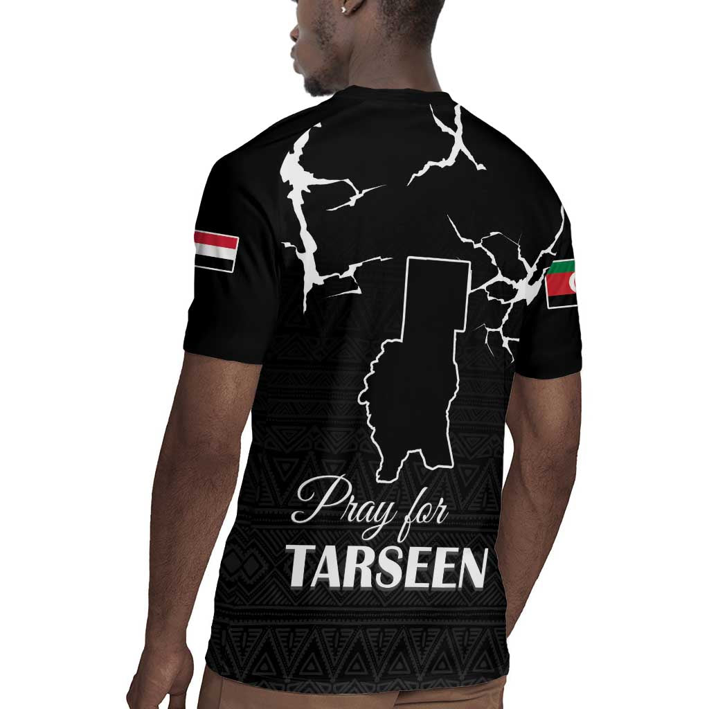 Pray for Tarseen Rugby Jersey Sudan Darfur Be Strong - African Pride