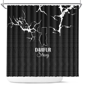 Pray for Tarseen Shower Curtain Sudan Darfur Be Strong - African Pride