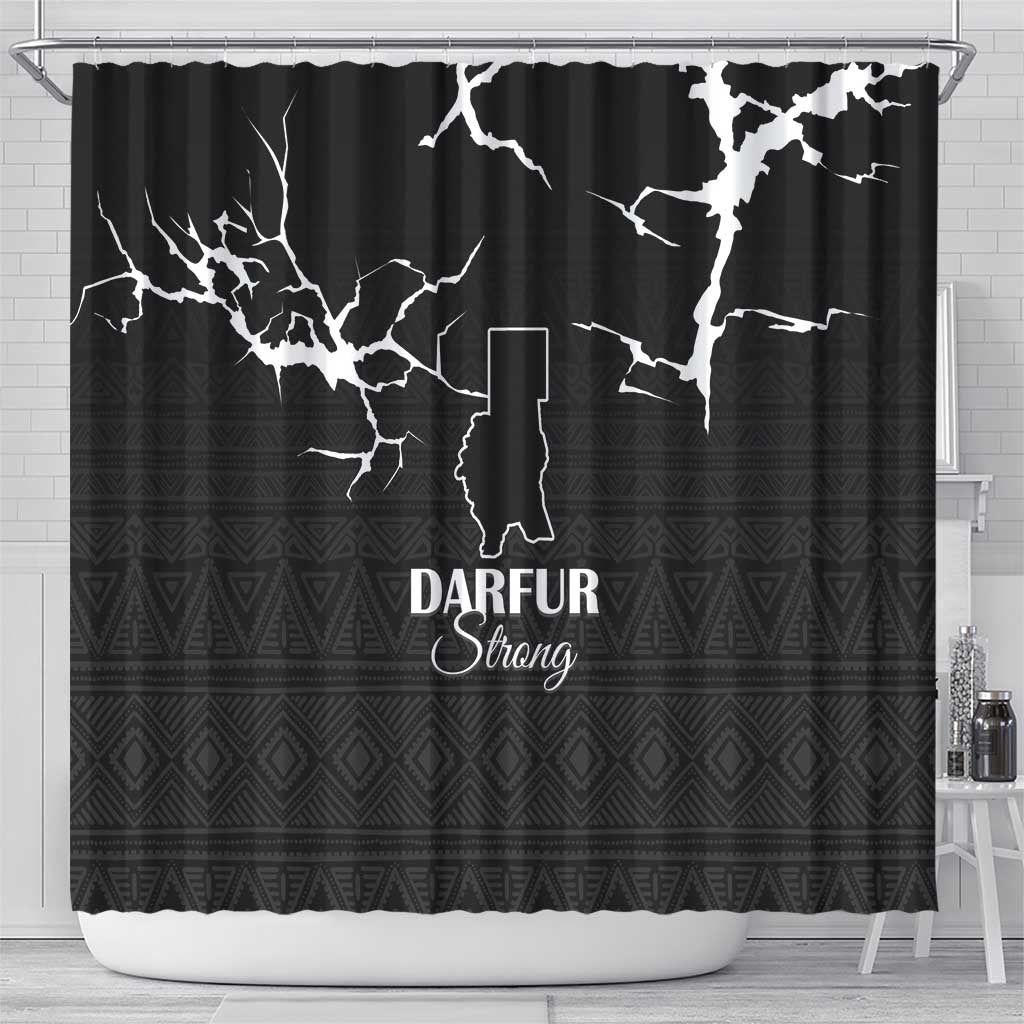 Pray for Tarseen Shower Curtain Sudan Darfur Be Strong - African Pride