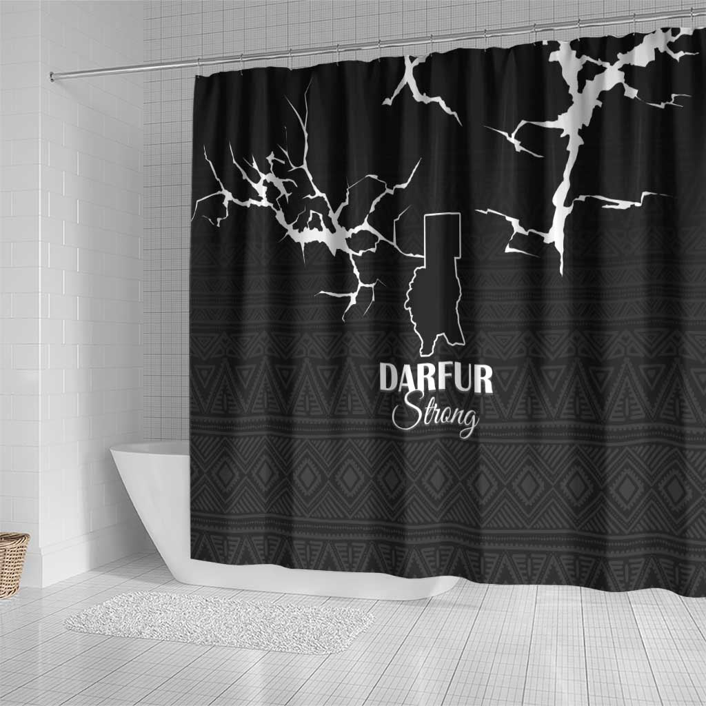 Pray for Tarseen Shower Curtain Sudan Darfur Be Strong - African Pride