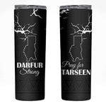 Pray for Tarseen Skinny Tumbler Sudan Darfur Be Strong - African Pride