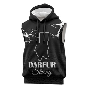Pray for Tarseen Sleeveless Hoodie Sudan Darfur Be Strong - African Pride