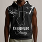 Pray for Tarseen Sleeveless Hoodie Sudan Darfur Be Strong - African Pride