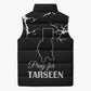 Darfur Sudan Strong Sleeveless Puffer Jacket Pray for Tarseen