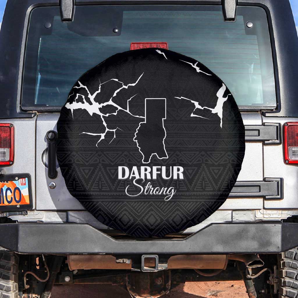 Pray for Tarseen Spare Tire Cover Sudan Darfur Be Strong - African Pride