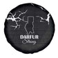 Pray for Tarseen Spare Tire Cover Sudan Darfur Be Strong - African Pride