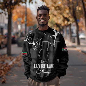 Pray for Tarseen Sweatshirt Sudan Darfur Be Strong - African Pride