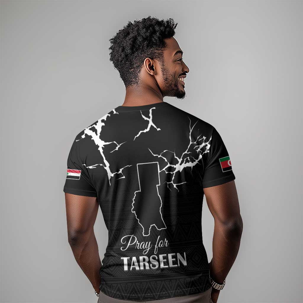 Pray for Tarseen T shirt Sudan Darfur Be Strong - African Pride