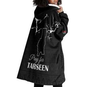 Pray for Tarseen Wearable Blanket Hoodie Sudan Darfur Be Strong - African Pride
