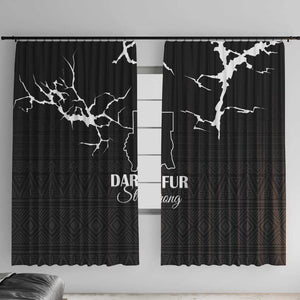 Pray for Tarseen Window Curtain Sudan Darfur Be Strong - African Pride