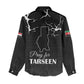 Pray for Tarseen Women Casual Shirt Sudan Darfur Be Strong - African Pride
