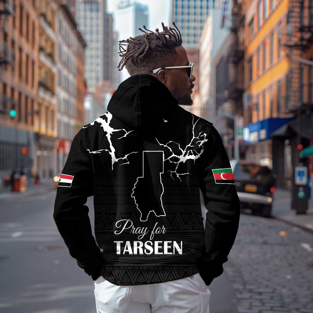Pray for Tarseen Zip Hoodie Sudan Darfur Be Strong - African Pride