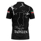 Darfur Sudan Strong Zipper Polo Shirt Pray for Tarseen