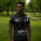 Darfur Sudan Strong Zipper Polo Shirt Pray for Tarseen