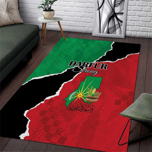 Darfur Sudan Area Rug Be Strong - African Pride