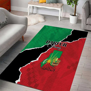 Darfur Sudan Area Rug Be Strong - African Pride