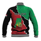 Darfur Sudan Personalized Baseball Jacket Be Strong - African Pride