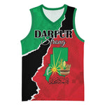 Darfur Sudan Personalized Basketball Jersey Be Strong - African Pride