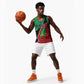 Darfur Sudan Personalized Basketball Jersey Be Strong - African Pride