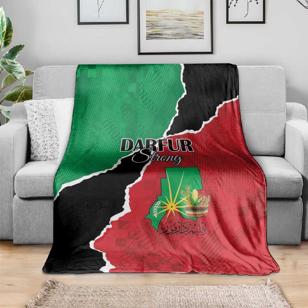 Darfur Sudan Blanket Be Strong - African Pride