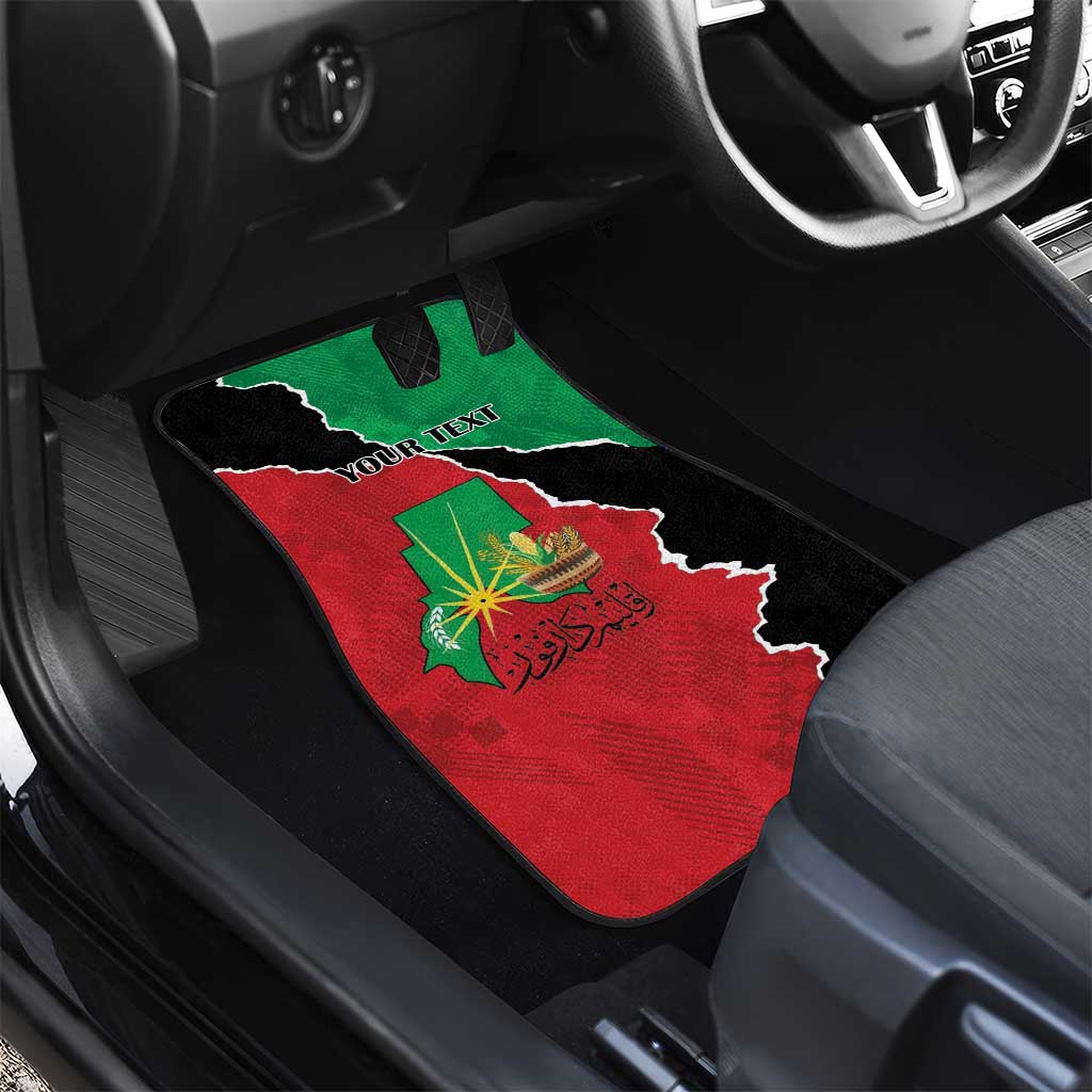 Darfur Sudan Personalized Car Mats Be Strong - African Pride