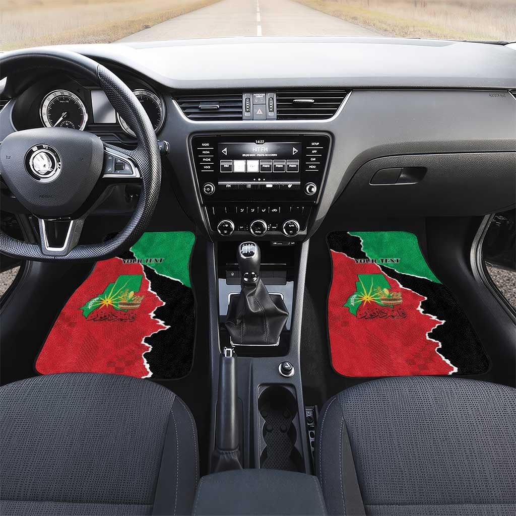 Darfur Sudan Personalized Car Mats Be Strong - African Pride