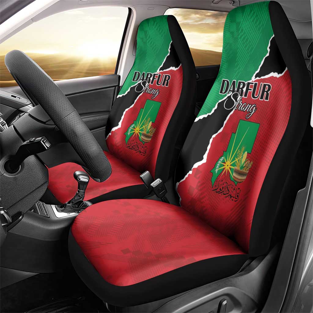 Darfur Sudan Car Seat Cover Be Strong - African Pride