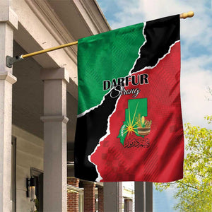 Darfur Sudan Garden Flag Be Strong - African Pride
