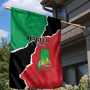 Darfur Sudan Garden Flag Be Strong - African Pride