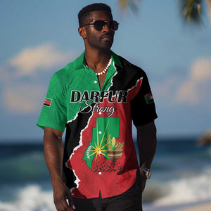 Darfur Sudan Personalized Hawaiian Shirt Be Strong - African Pride