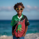 Darfur Sudan Personalized Kid Hawaiian Shirt Be Strong - African Pride
