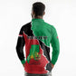 Darfur Sudan Personalized Long Sleeve Polo Shirt Be Strong - African Pride
