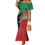 Darfur Sudan Personalized Mermaid Dress Be Strong - African Pride