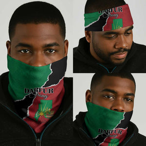 Darfur Sudan Neck Gaiter Be Strong - African Pride