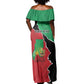 Darfur Sudan Personalized Off Shoulder Maxi Dress Be Strong - African Pride