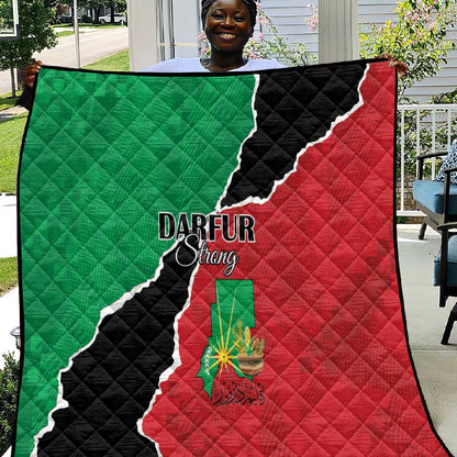 Darfur Sudan Quilt Be Strong - African Pride