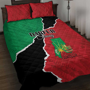 Darfur Sudan Quilt Bed Set Be Strong - African Pride