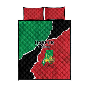 Darfur Sudan Quilt Bed Set Be Strong - African Pride