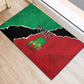 Darfur Sudan Rubber Doormat Be Strong - African Pride