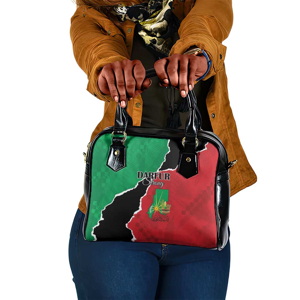 Darfur Sudan Shoulder Handbag Be Strong - African Pride