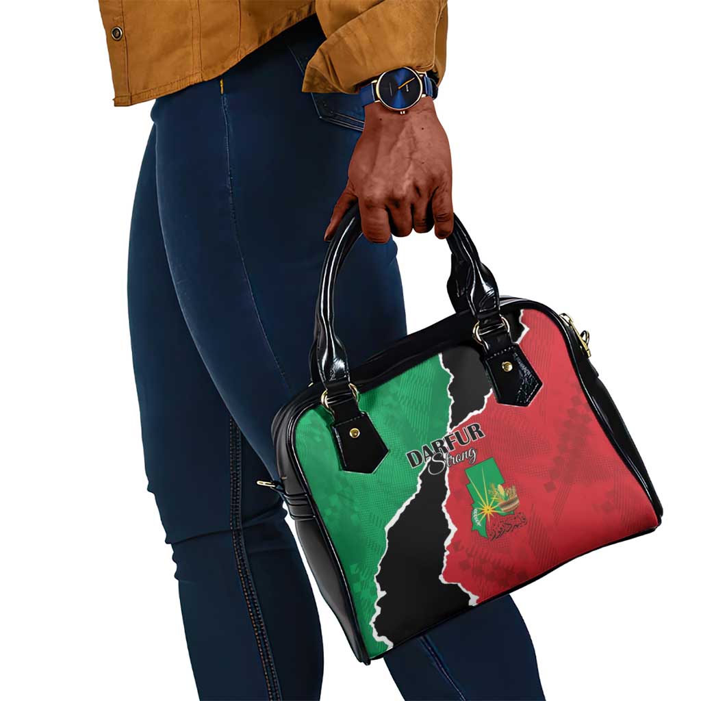 Darfur Sudan Shoulder Handbag Be Strong - African Pride