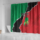Darfur Sudan Shower Curtain Be Strong - African Pride