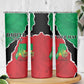 Darfur Sudan Personalized Skinny Tumbler Be Strong - African Pride