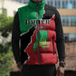Personalized Sudan Sleeveless Puffer Jacket Darfur Be Strong
