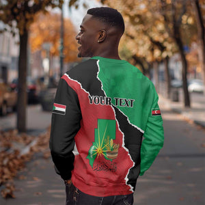 Darfur Sudan Personalized Sweatshirt Be Strong - African Pride