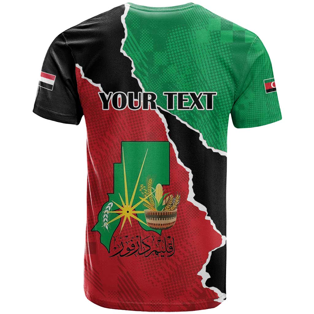 Darfur Sudan Personalized T shirt Be Strong - African Pride