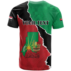 Darfur Sudan Personalized T shirt Be Strong - African Pride