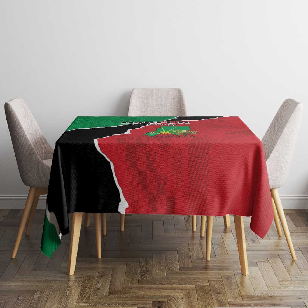 Darfur Sudan Tablecloth Be Strong - African Pride