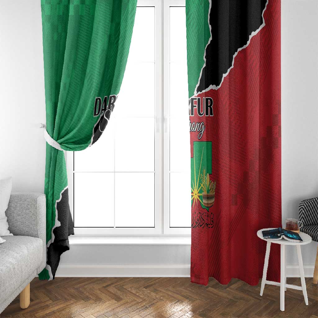 Darfur Sudan Window Curtain Be Strong - African Pride